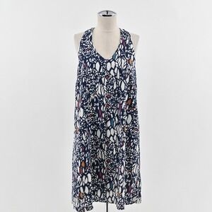 Anthropologie Edme Esyllte‎ Dress Sz S Sleeveless Coastal Artsy Lightweight Boho